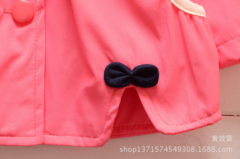 Manteau pour fille en velours côtelé - Ref 2162252 Image 11