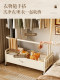 15% National Subsidy: Floor-Standing Clothes Rack for Bedroom, Home Use, Mobile Garment Rack for Second-Hand Clothes, Bedside Evening Clothing Organizer