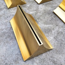 Stainless steel titanium billboards curved advertising base Shopping mall guide brand Titanium brushed curved base stand