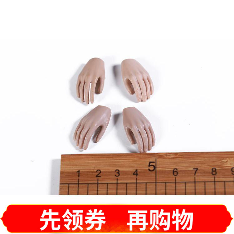 Poptoys shaped series 1 6 soldiers Puppet accessories Standard complexion Feminine Body Hand Type Two Double Spot