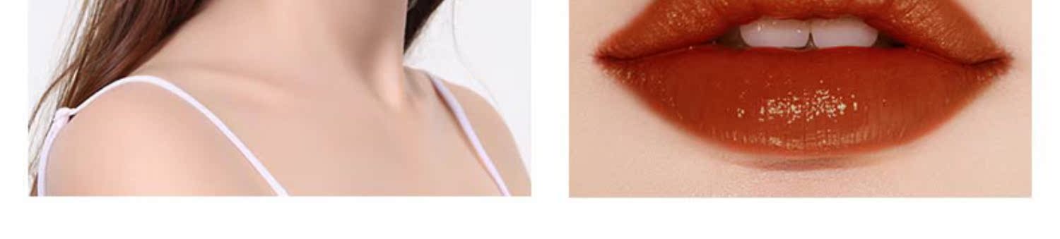 ROJANK / Ru trang điểm thả son môi dòng son môi bền màu giữ ẩm không đánh dấu cốc không dính - Son môi black rouge a16