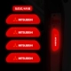 Mitsubishi Car Door Offerice Sticker [флуоресцентное красное] 4 штуки