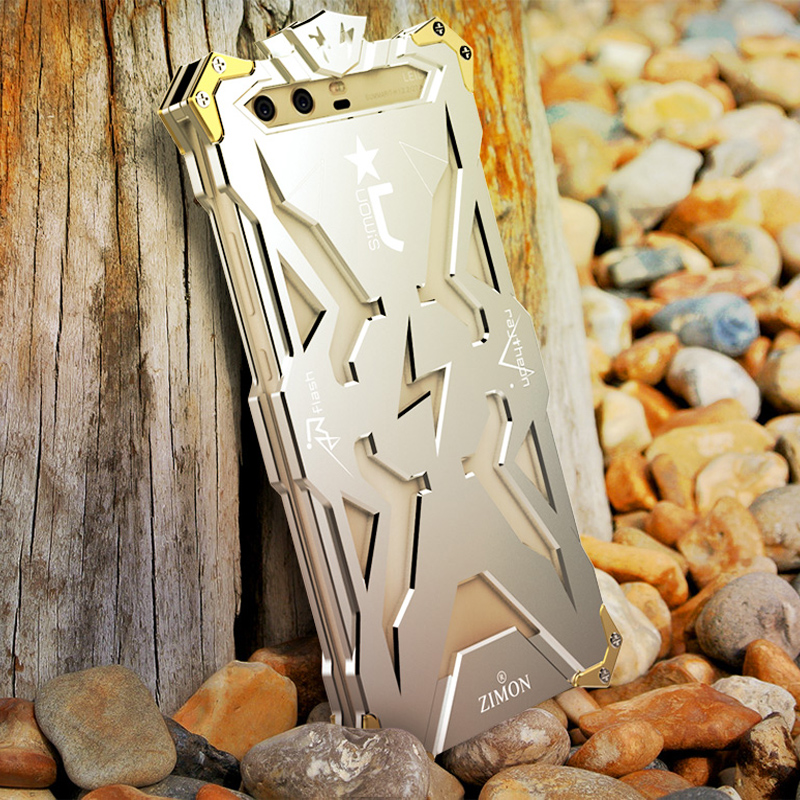 SIMON THOR Aviation Aluminum Alloy Shockproof Armor Metal Case Cover for Huawei P10 & Huawei P10 Plus