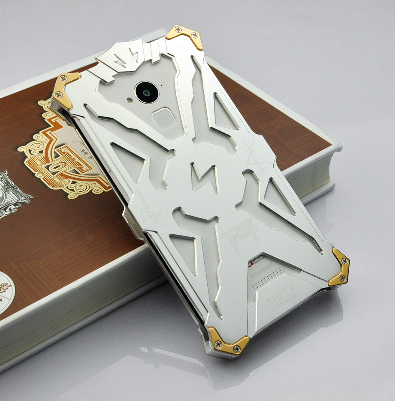 SIMON THOR Aviation Aluminum Alloy Shockproof Armor Metal Case Cover for Coolpad Note 3 8676