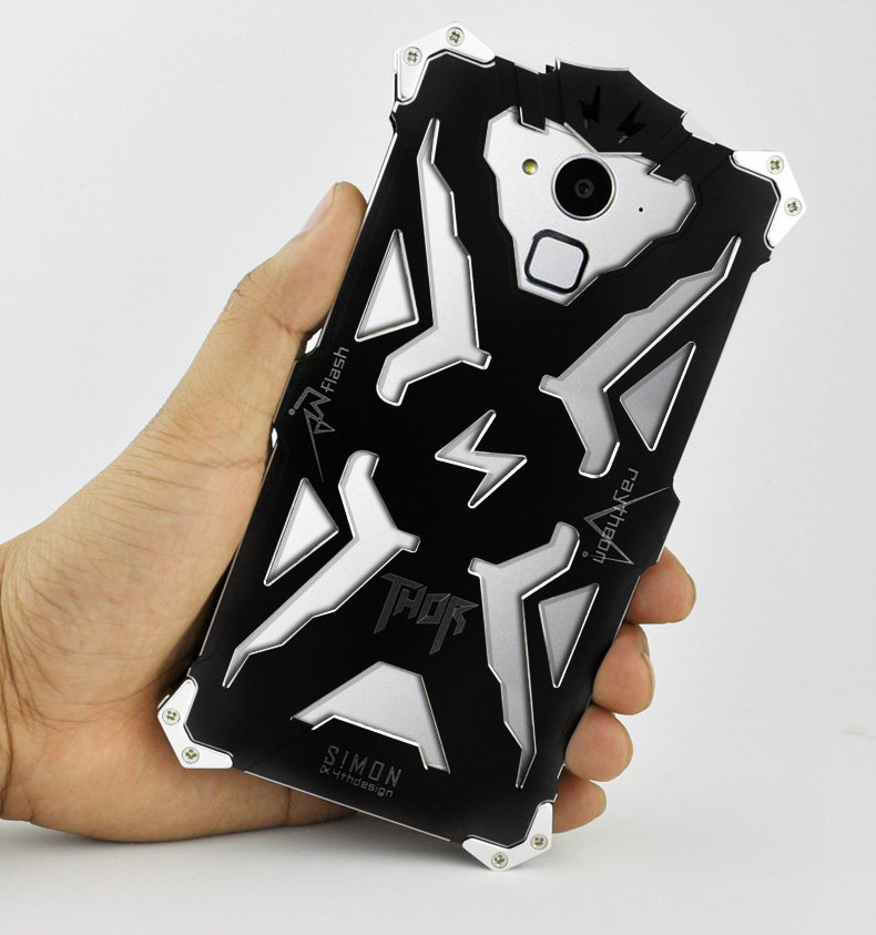 SIMON THOR Aviation Aluminum Alloy Shockproof Armor Metal Case Cover for QIKU 360 Q1 Youth