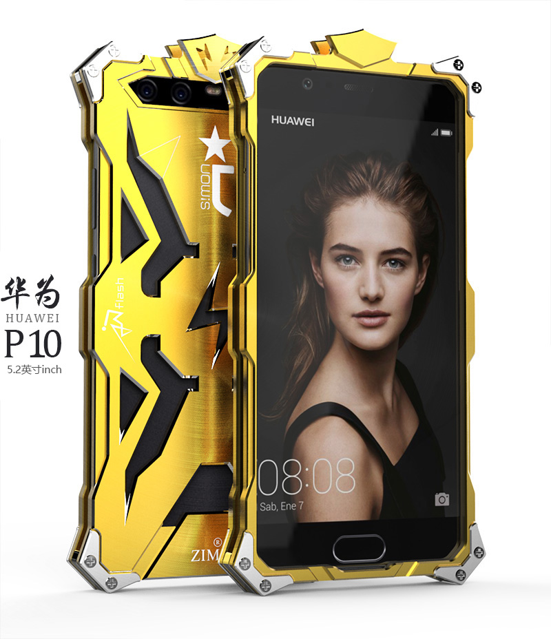 SIMON THOR Aviation Aluminum Alloy Shockproof Armor Metal Case Cover for Huawei P10 & Huawei P10 Plus