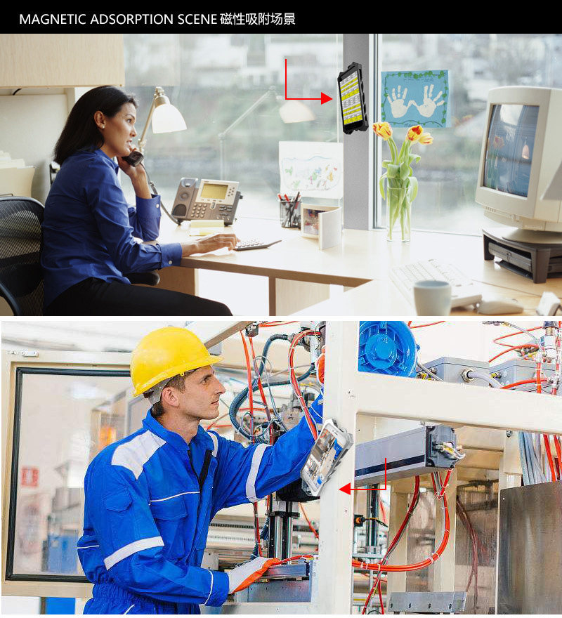 SIMON New THOR II Magnetic Bracket Aviation Aluminum Alloy Shockproof Armor Metal Case Cover for Apple iPhone X