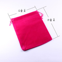 Childrens flannel gift bag small drawstring storage toy bag power accessories multi-purpose practical small bag