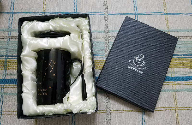 Mười hai chòm sao cốc gốm cốc quà tặng 1314 vài ly 520 Hộp ngày Valentine sáng tạo bình giữ nhiệt giá rẻ