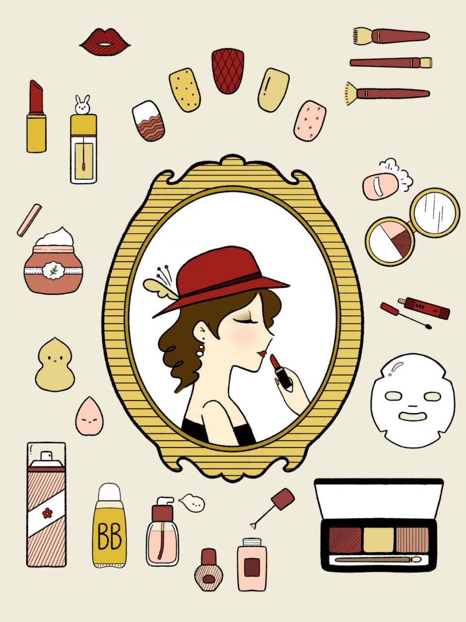 鲜女魔法屋  五年老店的LOGO