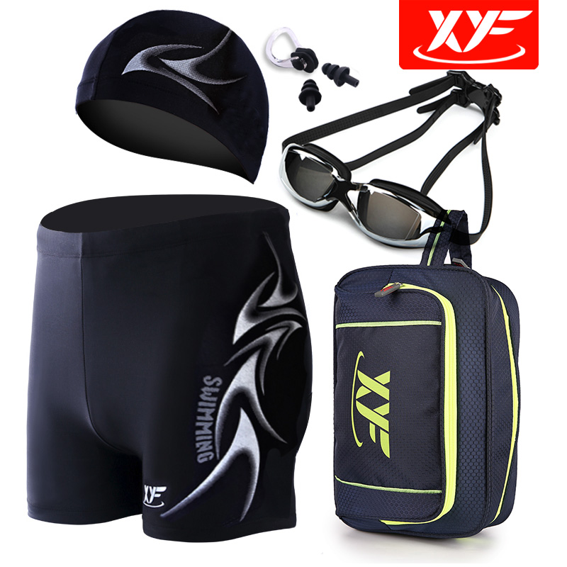 Đồ bơi nam Quần boxer Quần bơi nam Đồ bơi Spa Kính cận thị Kính bơi Kính bơi Mũ bơi Thiết bị bơi quần bơi nam sexy