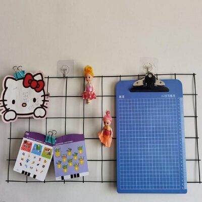 家用养殖照片墙网格铁丝网照片墙