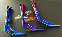 Barotte BAPHOMET TMAX530 TMAX560 modified white iron plated titanium side stand side column side shelf