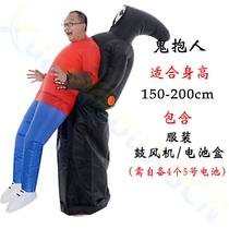 Inflatable sumo costume adult dinosaur game party event performance props funny fat cartoon doll clothes