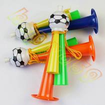 5 price three-tone football horn party party cheering horn ball game cheering cheerleading horn whistle