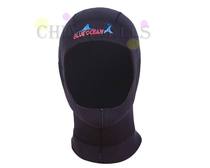 1mm3mm diving cap Diving headgear winter swimming cap protective hair warm cap Waterproof female headgear sunscreen mask