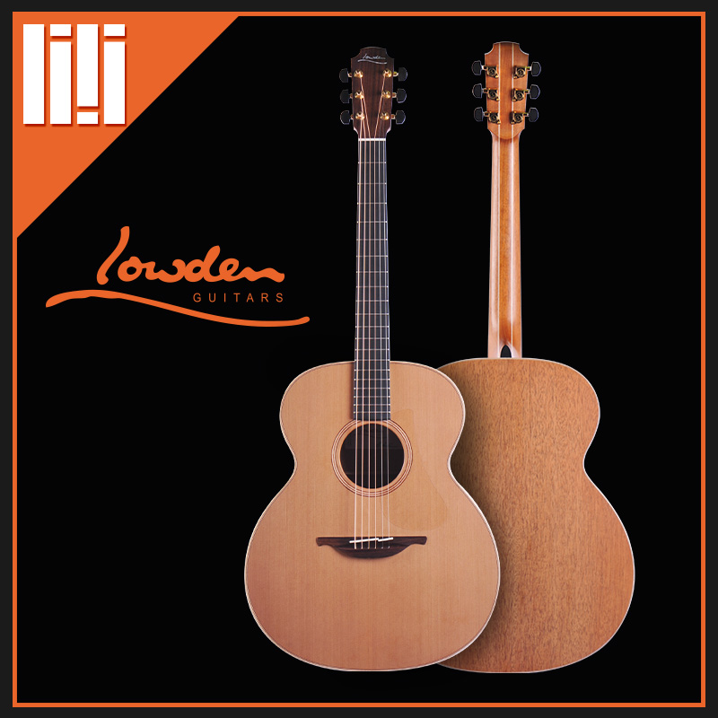 Guitar squared British Lowden old Deng O22 cedar mahogany back and side acoustic guitar acoustic guitar