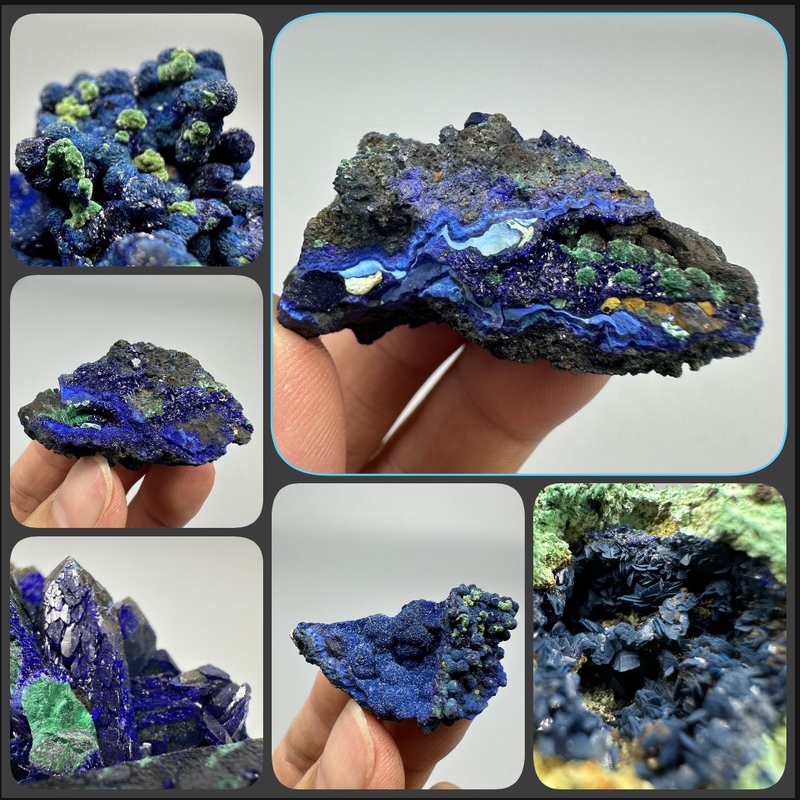 安徽省の青銅鉱山のマラカイト天然鉱物結晶鉱石標本原石奇妙な石の装飾品教育標本