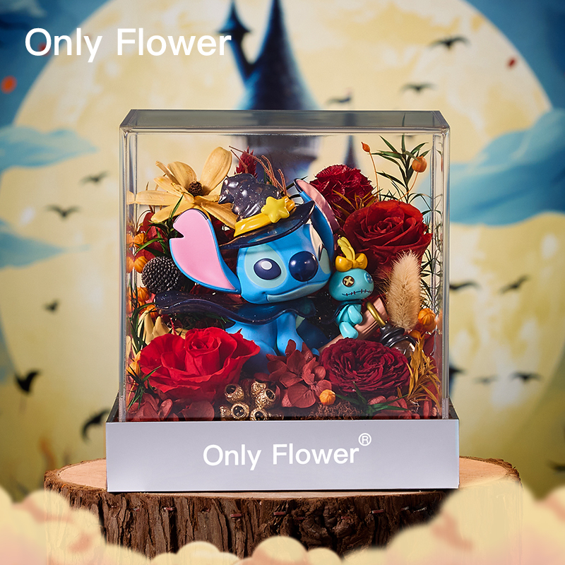 Valentine's Day Gift Toptoy Stitch Quirky Diary Eternal Flower Stitch New Year Birthday Gift for Girlfriend Valentine's Day Gift Toptoy Stitch Quirky Diary Eternal Flower Stitch New Year Birthday Gift for Girlfriend