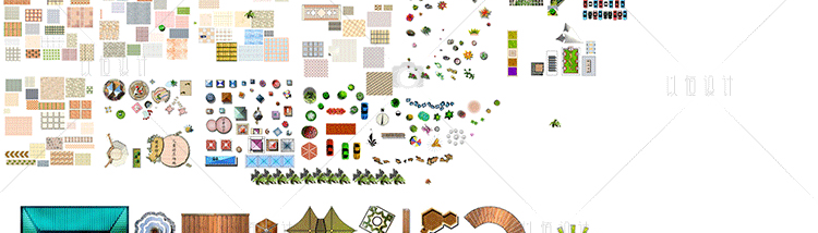 J05-园林景观彩平图PSD植物辅装PS后期立面平面图 原创设计...-13