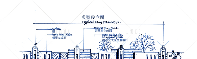 J28-景观剖面图手绘图效果图资料高清临摹细节图 原创设计...-2