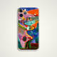 David Hockney Inspired Landscape Painting Abstract Art Phone Case for iPhone 17, 16, 15, 14 and 13
