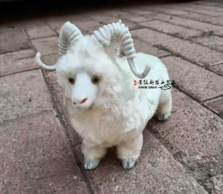 Đồ thủ công lưu niệm du lịch Nội Mông mô phỏng cừu len động vật mô hình nhà đồ trang trí sáng tạo đồ trang trí - Trang trí nội thất