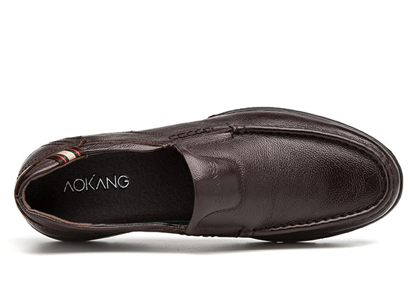 Aokang cửa hàng flagship thông gió chính thức giày nam giày thường của Hàn Quốc kinh doanh giày da thanh niên thấp để giúp giày nam giày sục thể thao