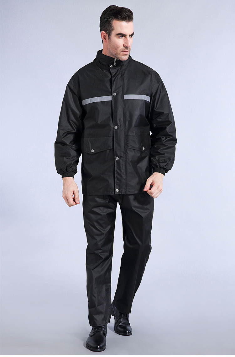 Full Body Protective Clothing Raincoat Pants Suit Men And Women Waterproof Single Electric Car Two-piece Thickened Ride Out of Anti-Rainstorm