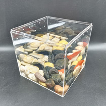 Office small fish tank thickened transparent acrylic turtle tank living room household desktop mini goldfish tank