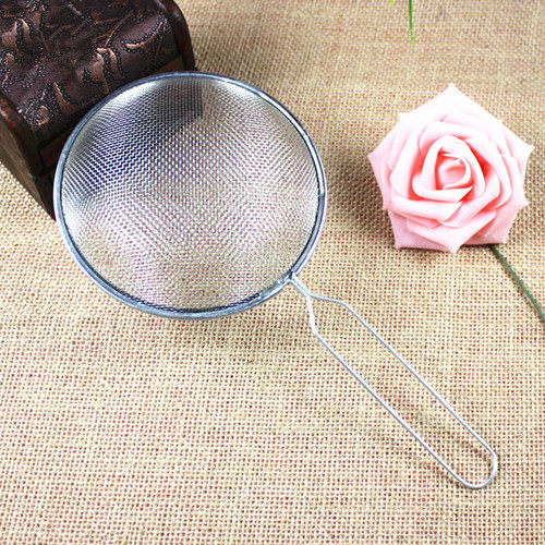 Breadworm sieve fecal sieve reptile sieve climbing sand sieve (spider shop) with handle 15CM diameter 12CM