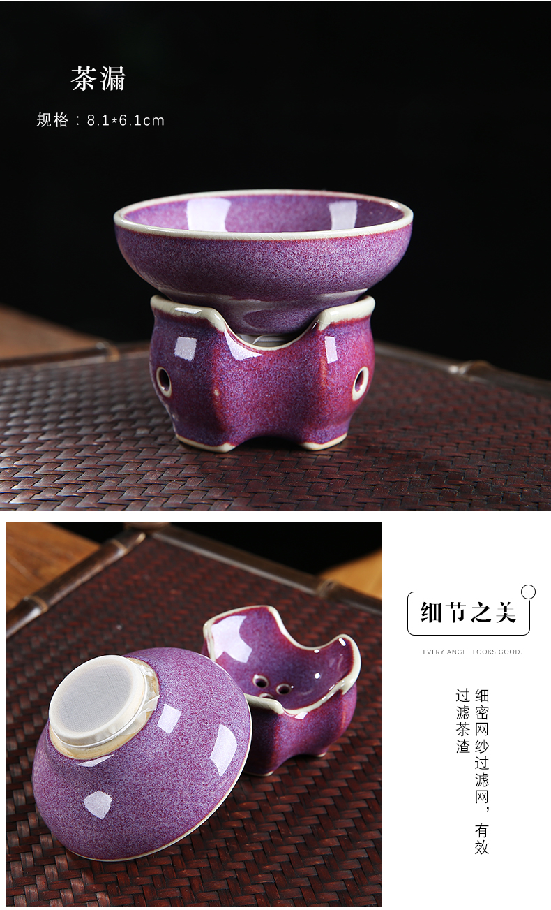 In building ceramics your up kung fu tea set five masterpieces of a complete set of ancient jun home tureen cup teapot