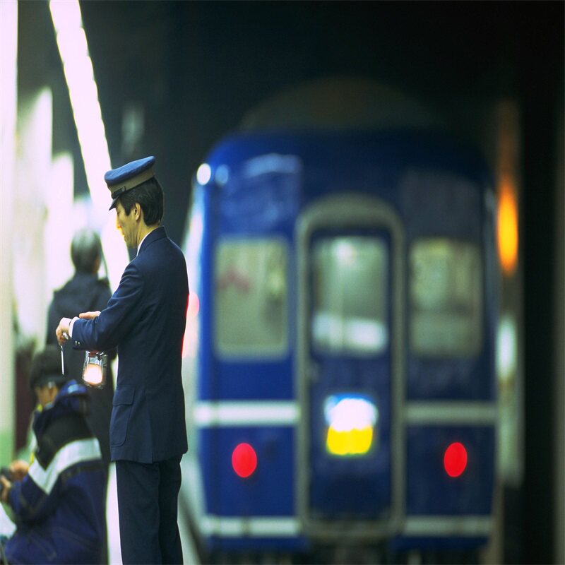 The scenic photos are taken with a real picture.