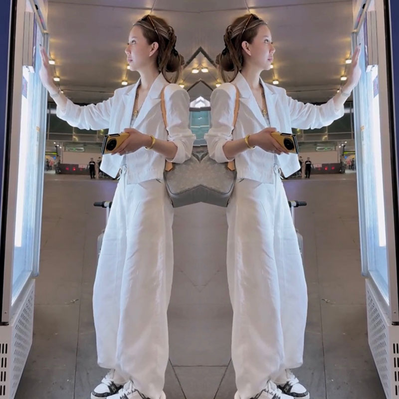 2026 Spring/Summer New Fashion Trend: Old Money Style European High-End Versatile Elegant Suit Collar Short Jacket for Women