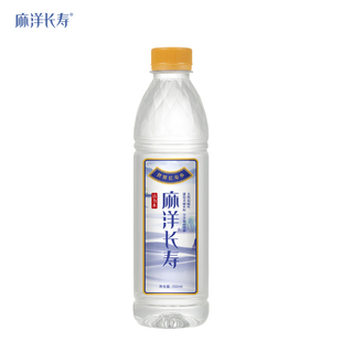 麻洋长寿天然弱碱性活力水350ml*12瓶