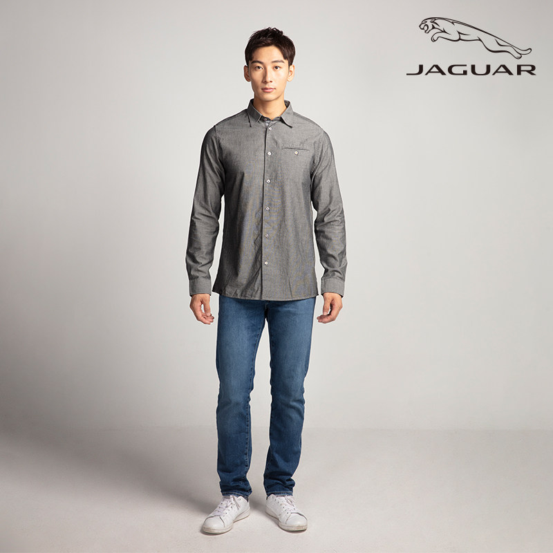 Jaguar Men's Long - sleeved Shirt Shirt Core series