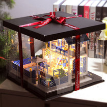 New finished cottage gift box (purchased with goods only)Gift box packaging bag