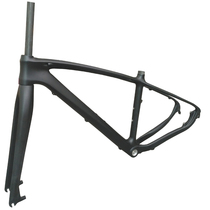 Standard-free bicycle frame front fork carbon fiber mountain frame 26 inch 27 5 inch outer wiring Diy custom