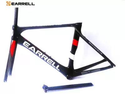 2019 New EARRELL carbon fiber road frame broken wind frame White DIY custom paint