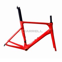 Custom color carbon fiber frame road bike support DI2 broken wind frame DIY logo color
