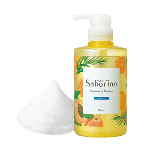 Японская подлинная BCL Saborino Lazy Lazy Lazy Handicap вымытая вода мягкая & amp; увлажняющая 460 мл