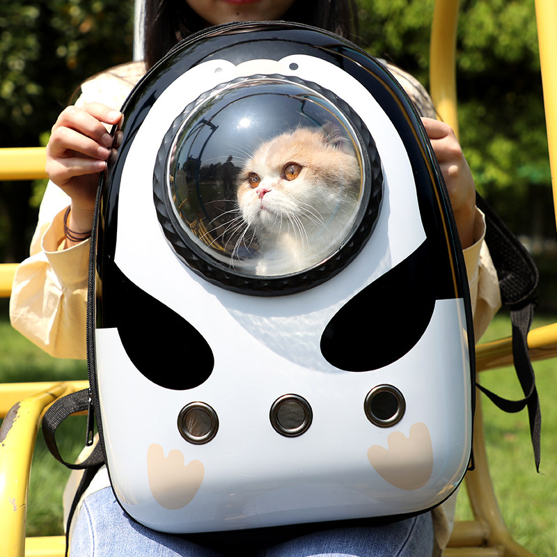 Cat Bag Out of portable space cabin Pet Scapegoat dog Double shoulder Large capacity Summer outside with cat Bag Cat supplies