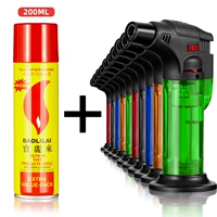 10 смешанных цветов+газ