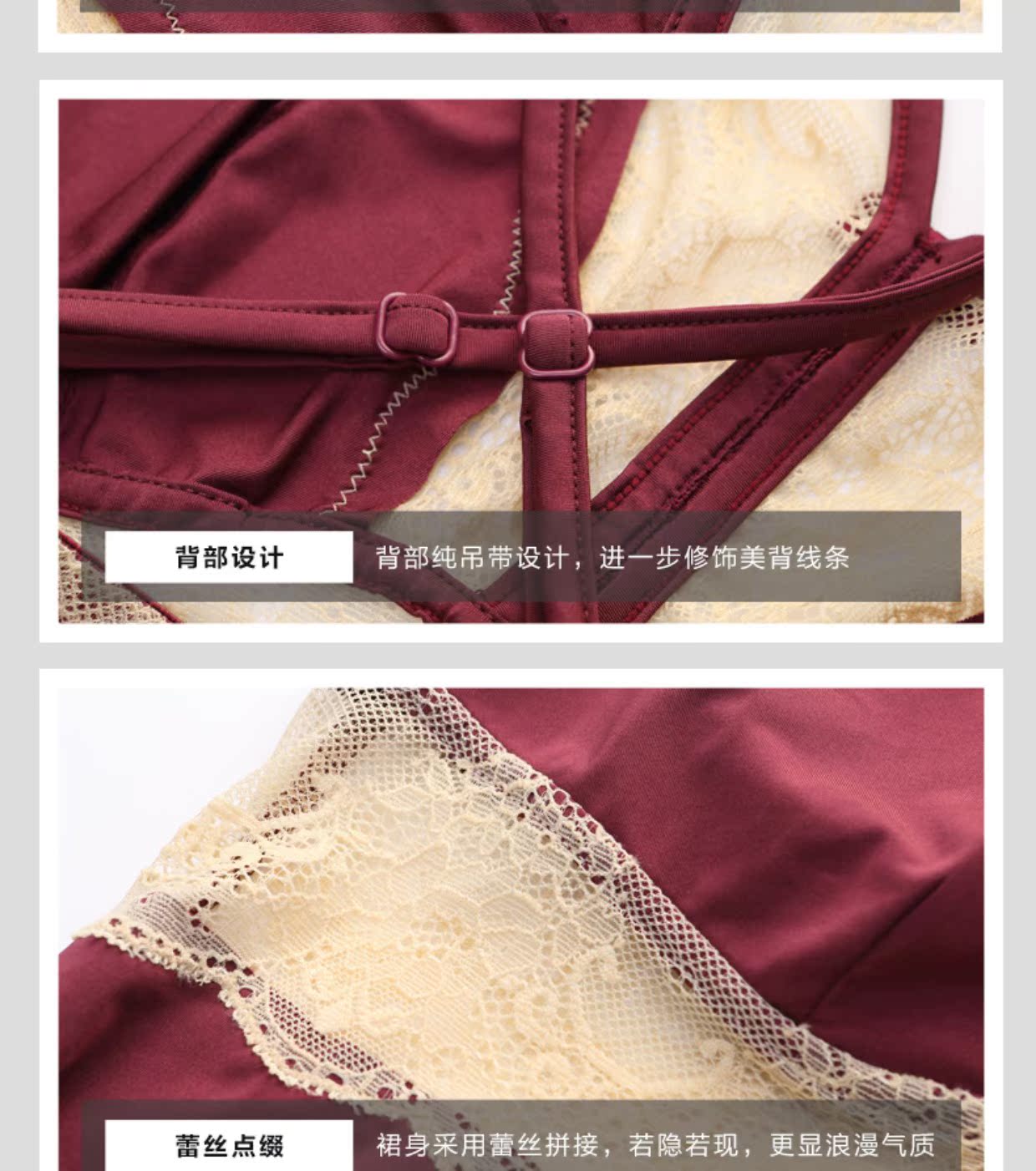 Cao cấp ren đồ lót gợi cảm mô phỏng lụa sling nữ nightdress mỏng dịch vụ nhà đồ ngủ gợi cảm mùa xuân và nụ mùa hè - Đêm đầm shop váy đẹp