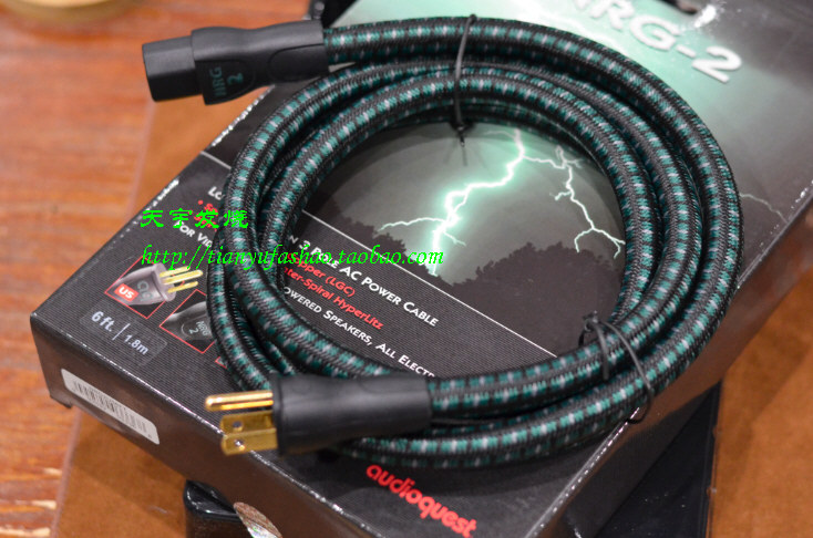 American Line Saint AQ Audioquest NRG-2 American Power Cord 1 8m