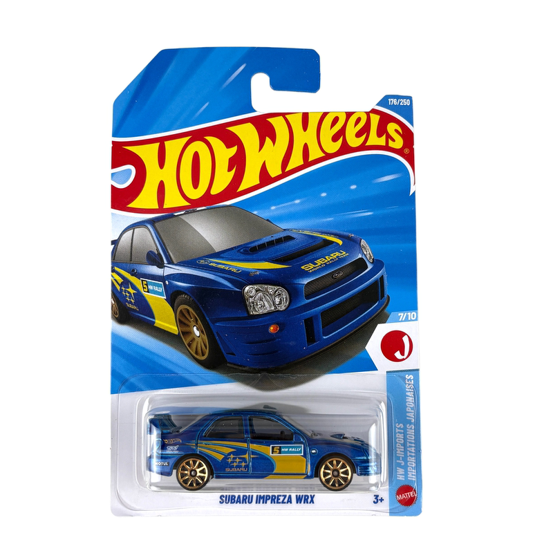 Hot Wheels C4982 Hot Little Sports Car Alloy Car Children's Toy - Subaru Impreza Wrx Hot Wheels C4982 Hot Little Sports Car Alloy Car Children's Toy - Subaru Impreza Wrx