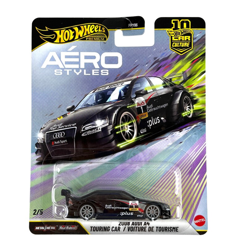 Hot Wheels Fpy86 Audi 2008 Audi A4 Touring Car/Voiture De Tourisme