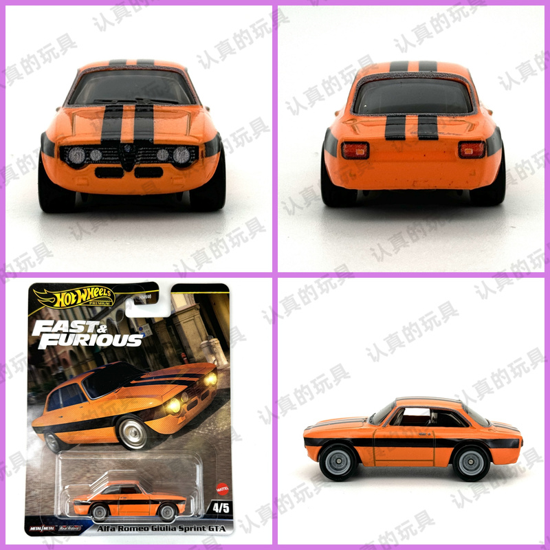 Hot Wheels Hnw46 Fast and Furious Alfa Romeo Giulia Sprint Gta