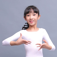 Белый топ [весна и осень тонкий стиль]