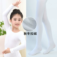 Белый топ+белые носки [осень и зима/тонкий бархат]